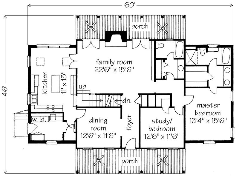 Country Farmhouse Main Floor