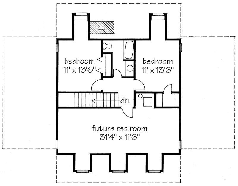 Country Farmhouse Upper Floor