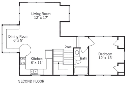 Sawgrass Cottage Alternate Upper Floor