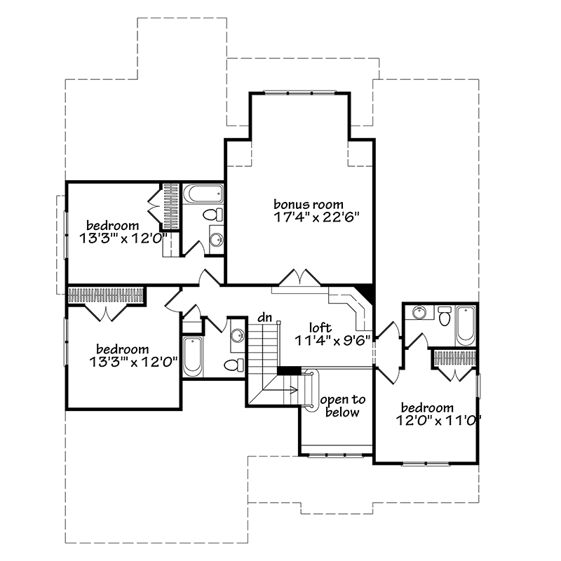 Harmon Grove Alternate Upper Floor