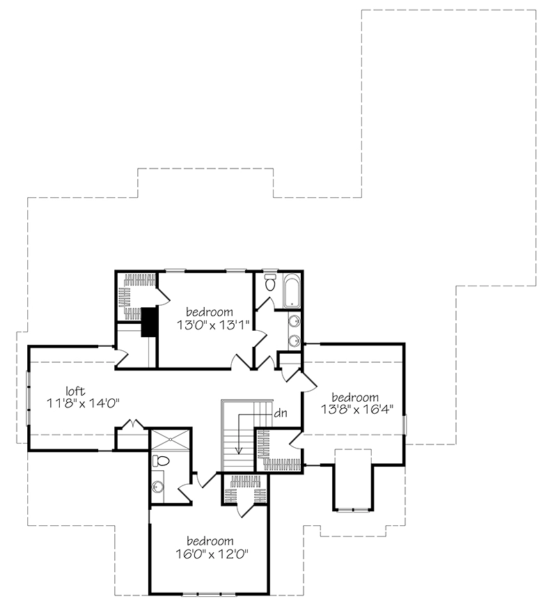 Rockwell House Upper Floor