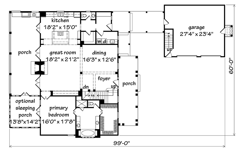 2006 Cooking Light Fit House Main Floor