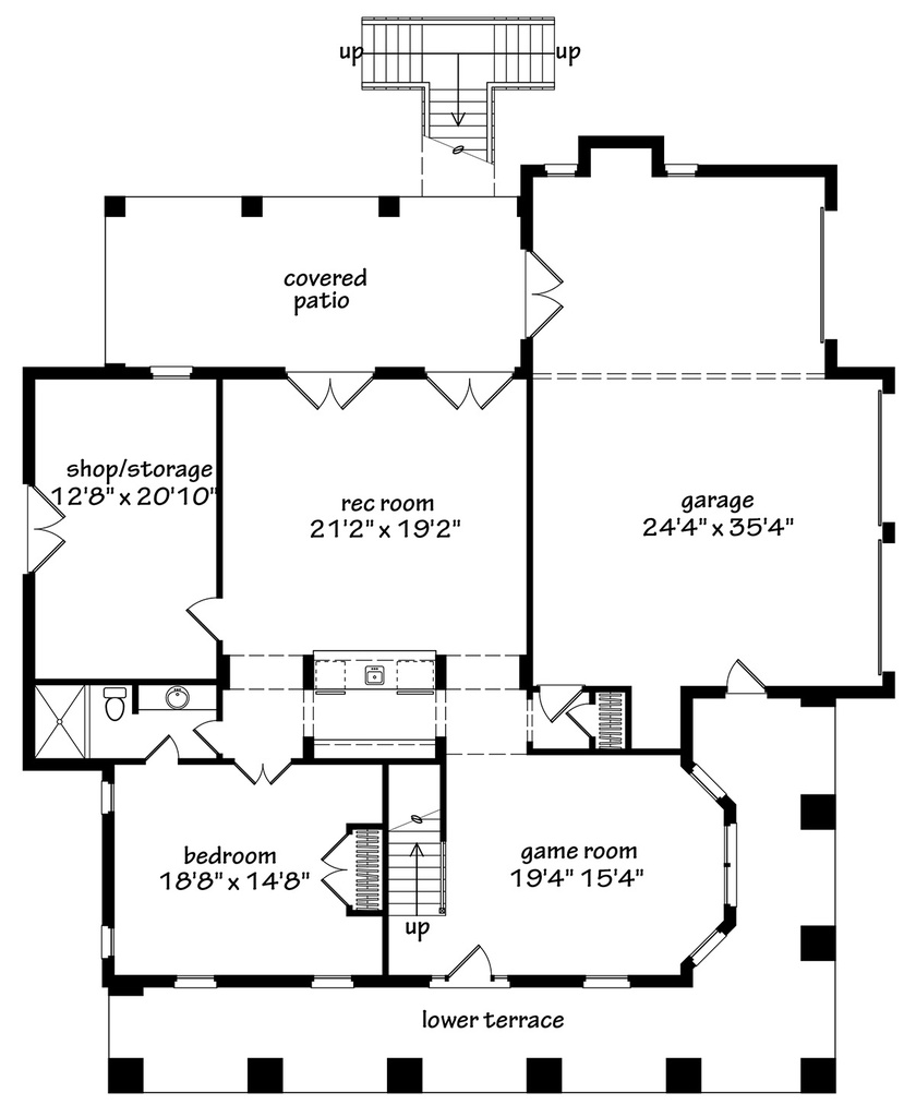 Charles Towne Place Lower Floor