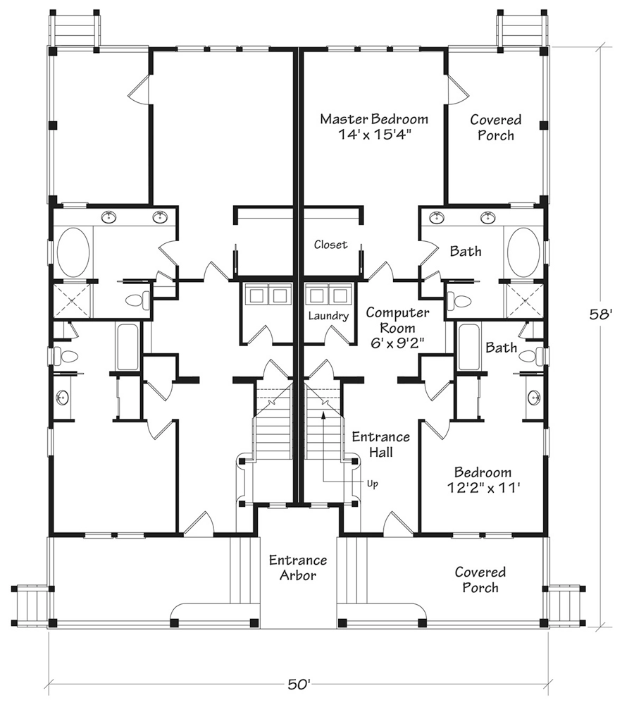 Dune Duplex Main Floor