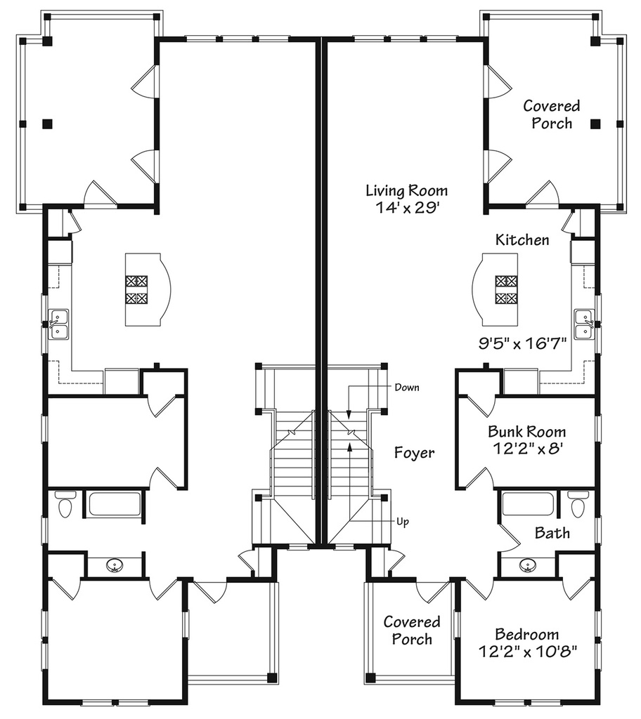 Dune Duplex Upper Floor