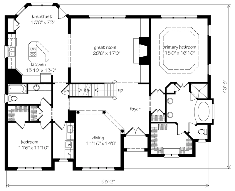 Sherwood Cottage Main Floor