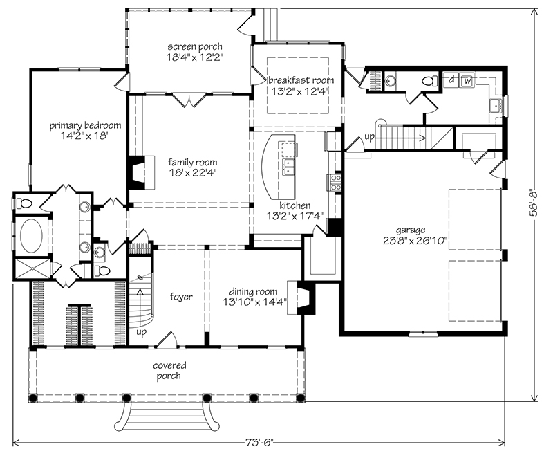 The Chipley Ridge Main Floor