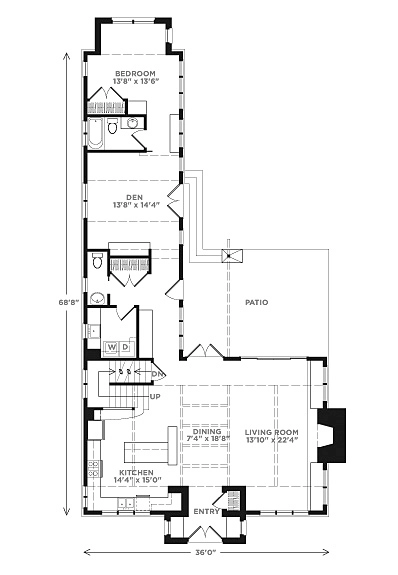 2006 Cottage Living Idea House Main Floor
