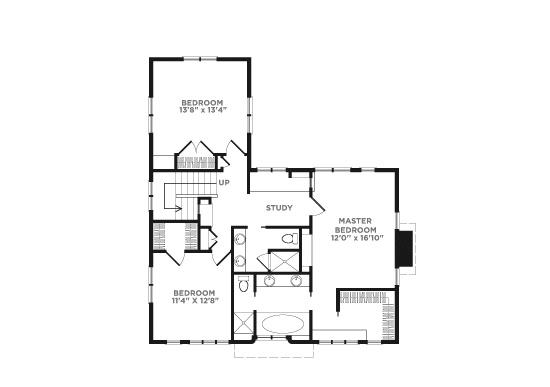 2006 Cottage Living Idea House Upper Floor