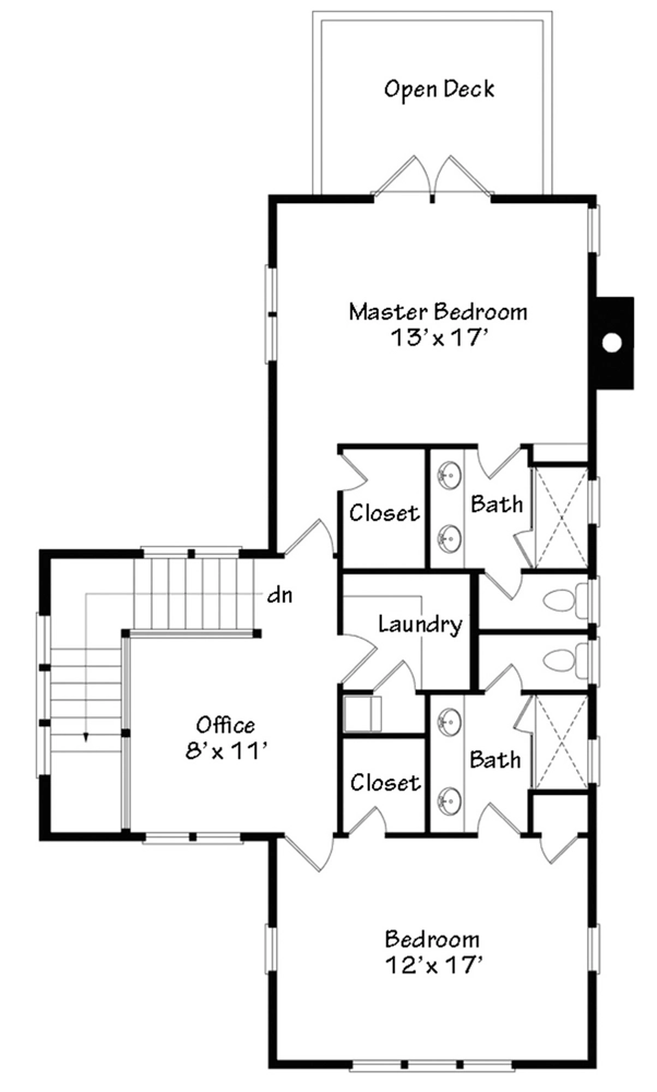 Summer Cottage Upper Floor