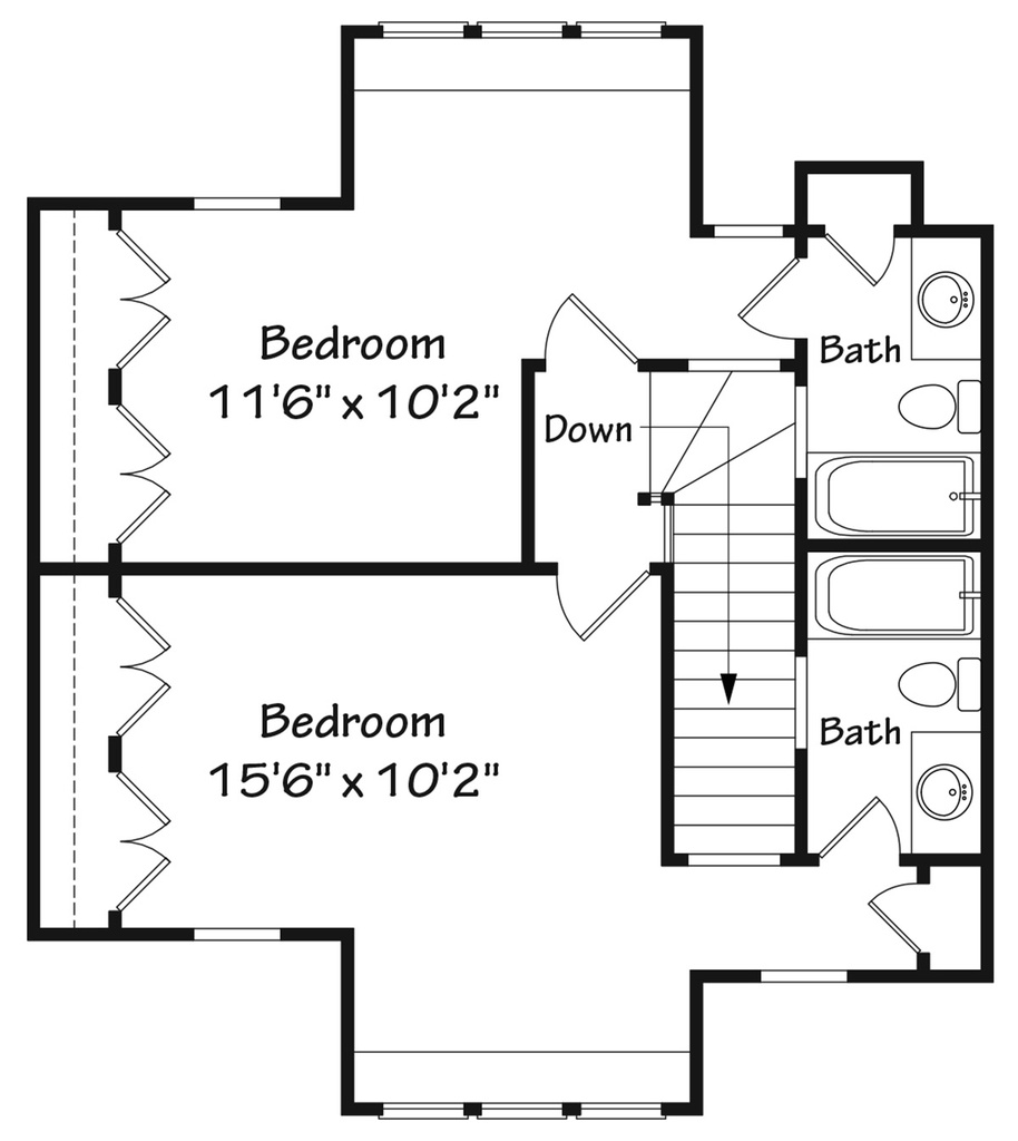 Shoreside Homestead Upper Floor