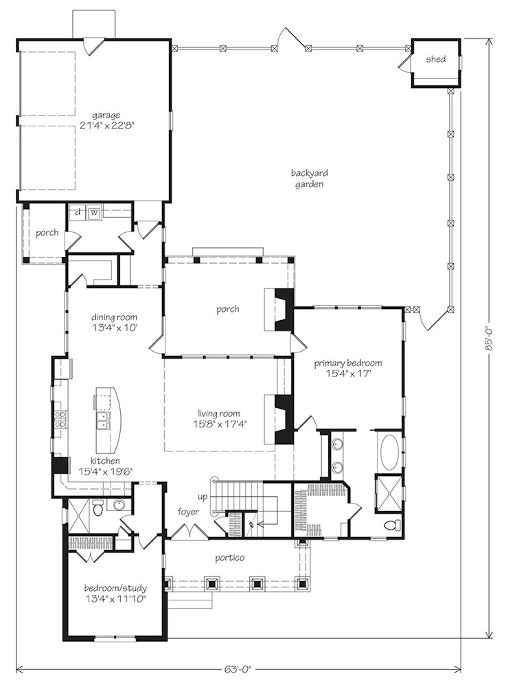 Thornhill Cottage Main Floor