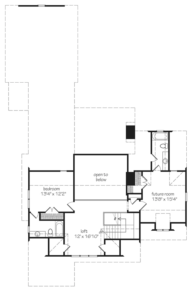Thornhill Cottage Upper Floor