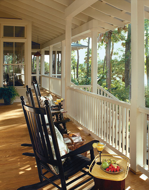 Tideland Haven Photo Rear Porch