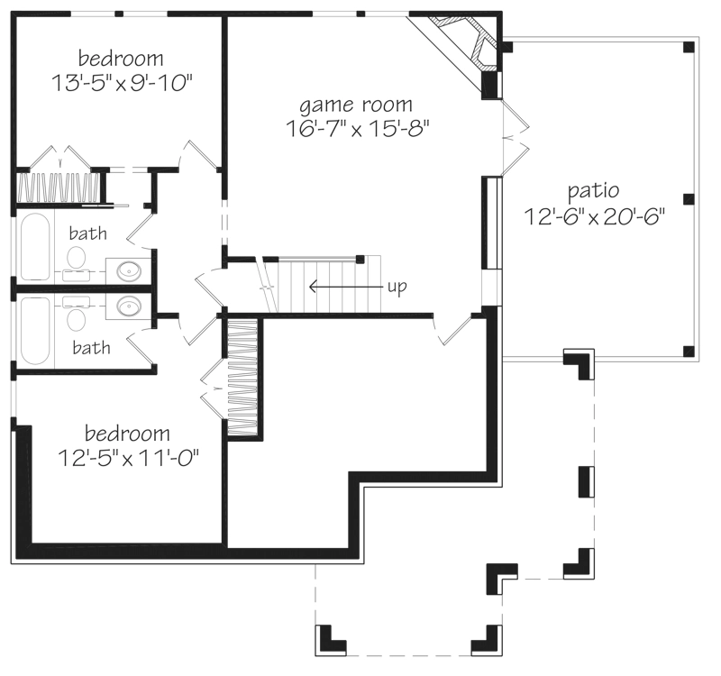 Cricket Cottage Lower Floor