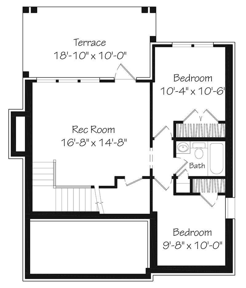 Topwater Lodge Lower Floor