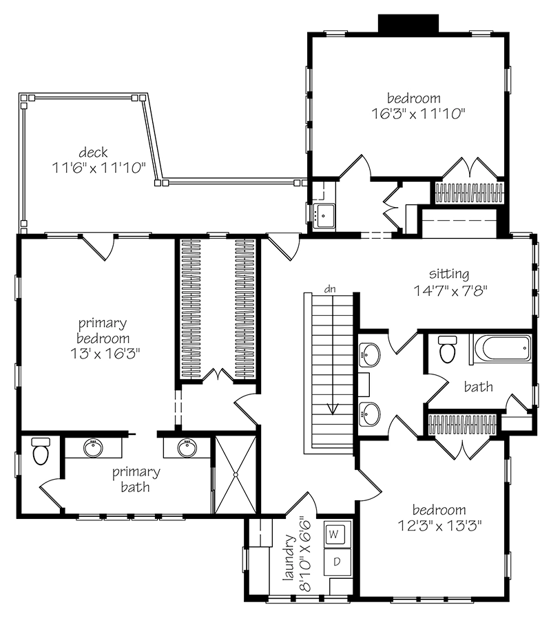 Carlton Cottage Upper Floor
