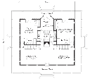 Georgian-Style Cottage Main Floor
