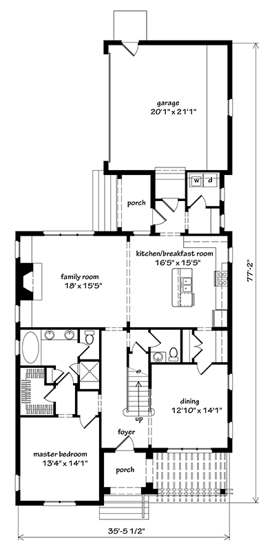 Wynrose Cottage Main Floor