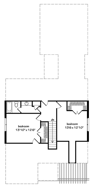 Wynrose Cottage Upper Floor