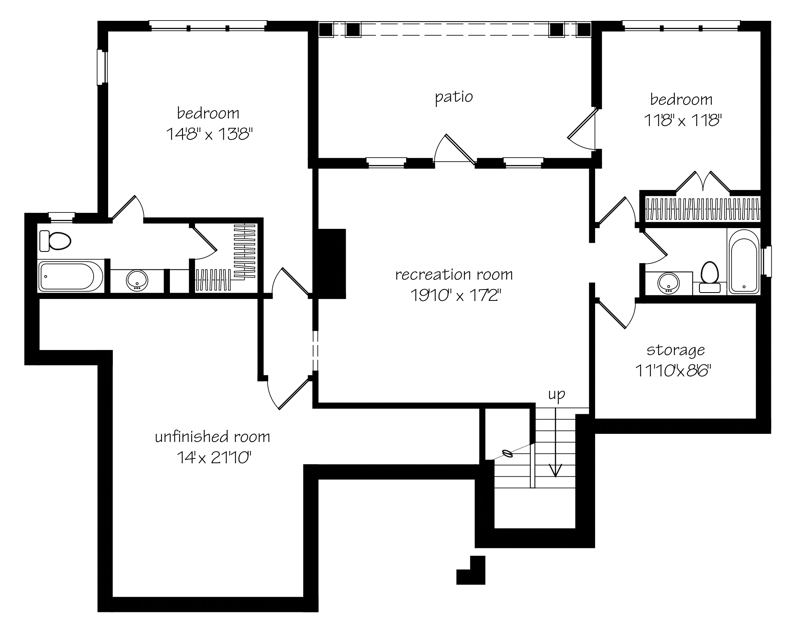 Angler's Retreat Upper Floor