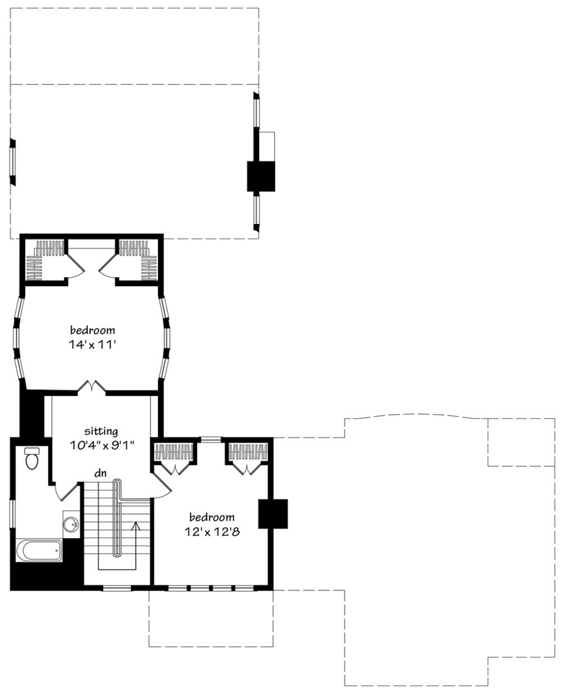 Port Royal Coastal Cottage Upper Floor