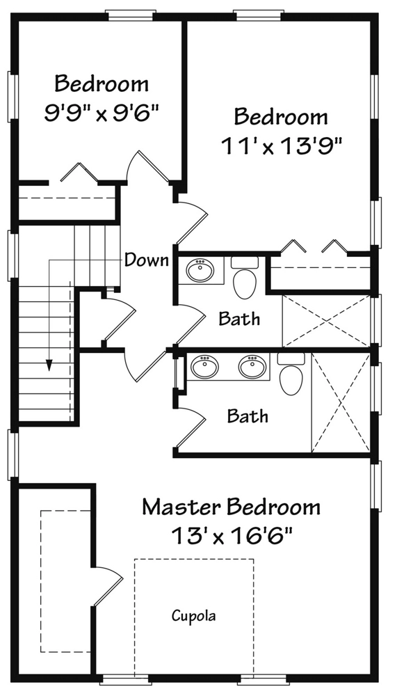 Harbor Cove Cottage Upper Floor
