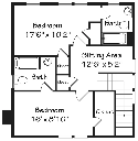 Shoreside Cottage Upper Floor