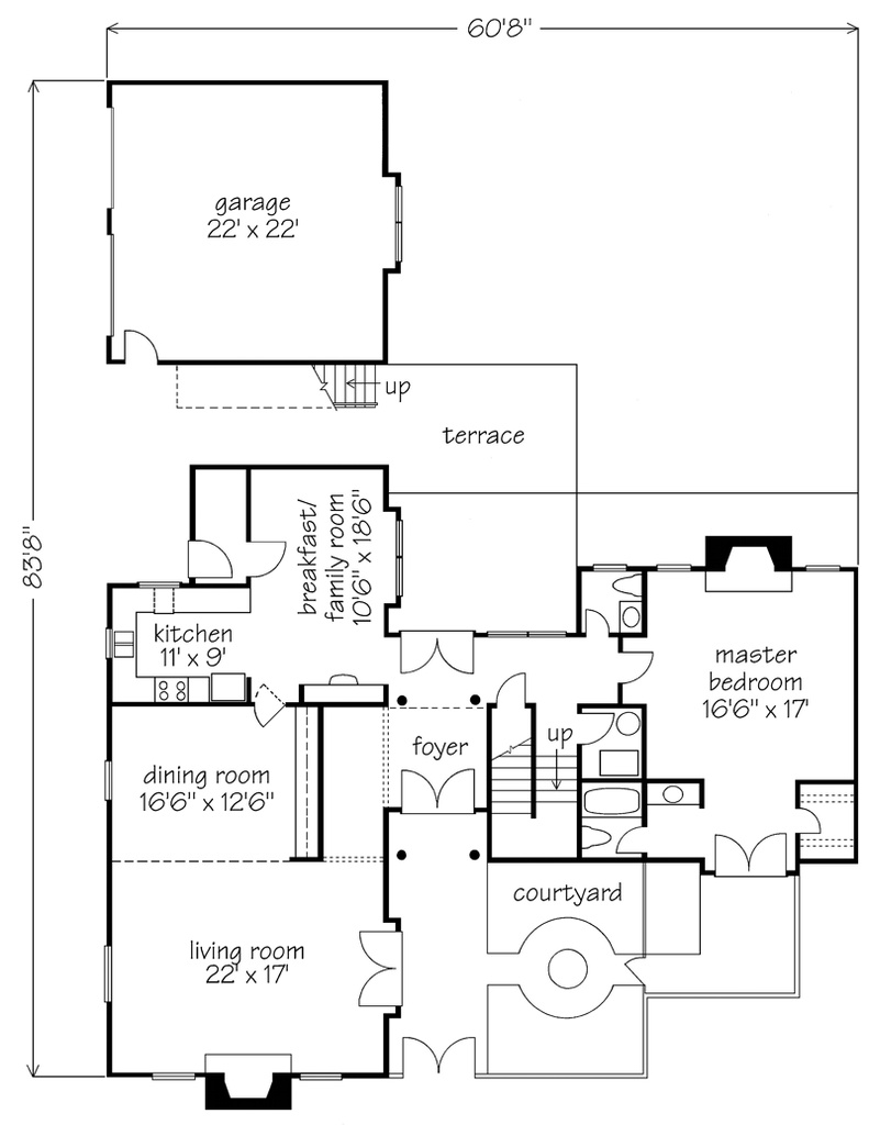 Stone Accents Stucco Main Floor