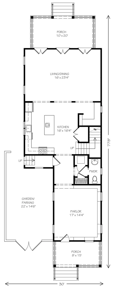 2007 Cottage Living Idea House Main Floor