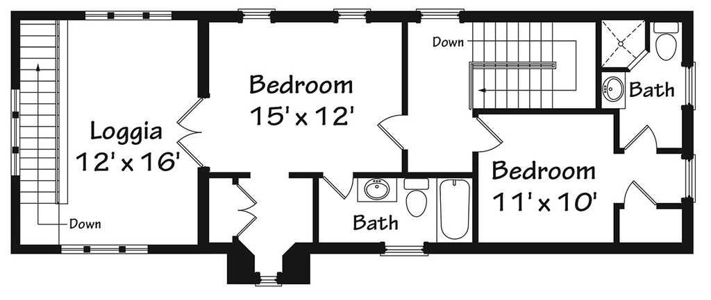 Island Villa Upper Floor