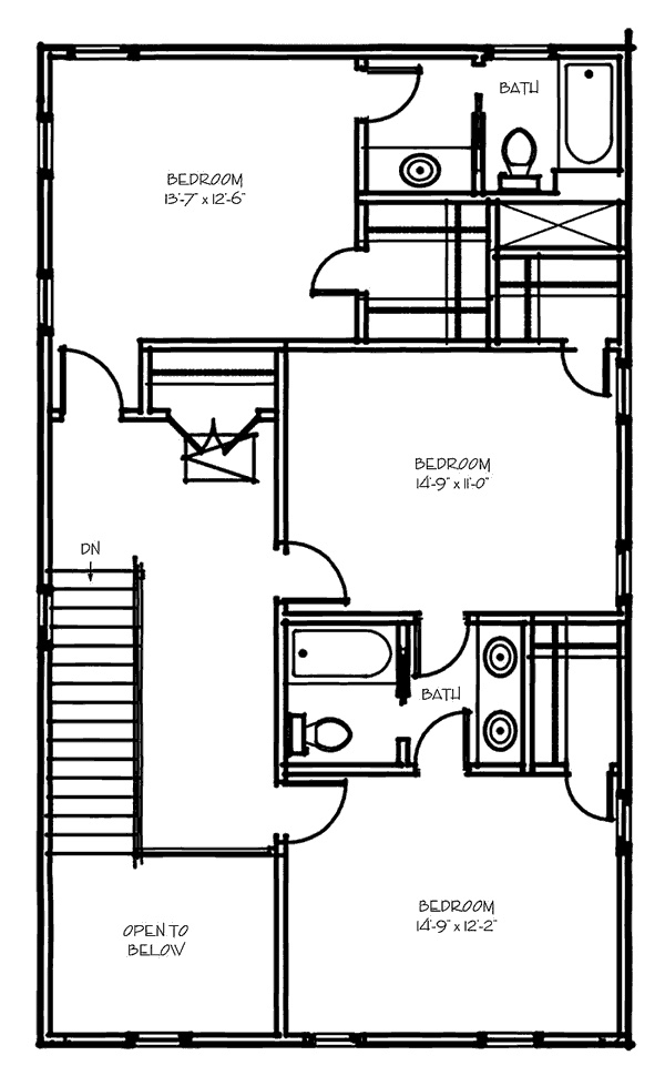 The Brevard IV Upper Floor