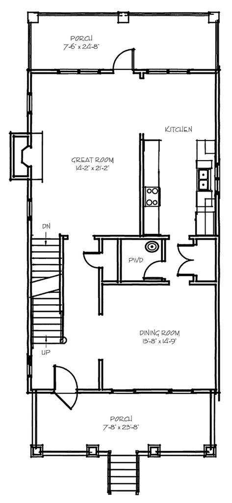 The Spruce Pine I Main Floor