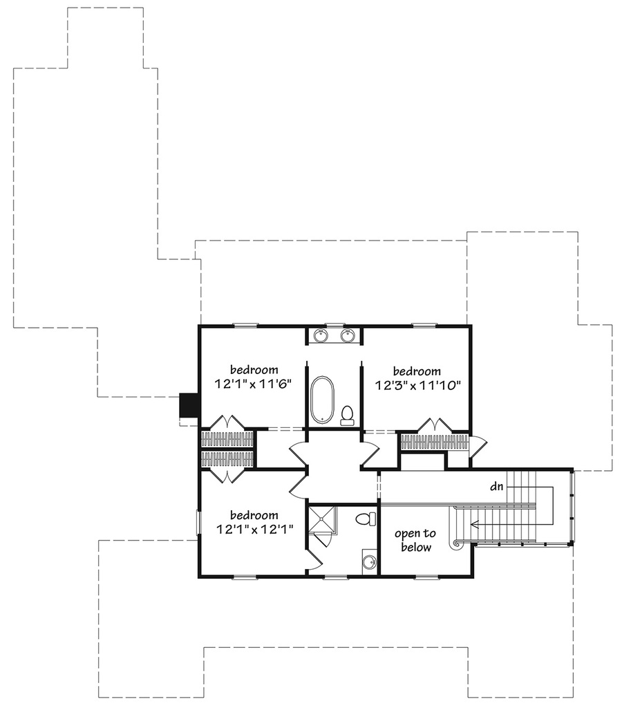 The Broad Street House Upper Floor