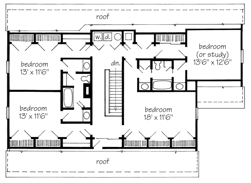 Our Lowlands House Upper Floor