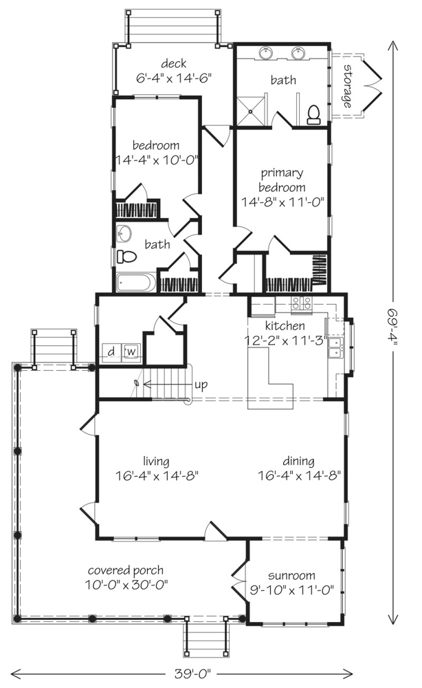 Cove Cottage Main Floor