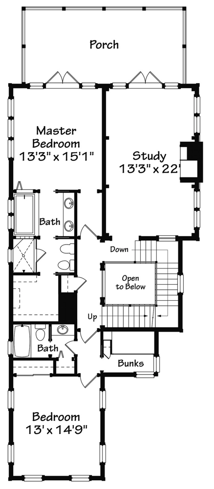 Abaco Cottage Upper Floor