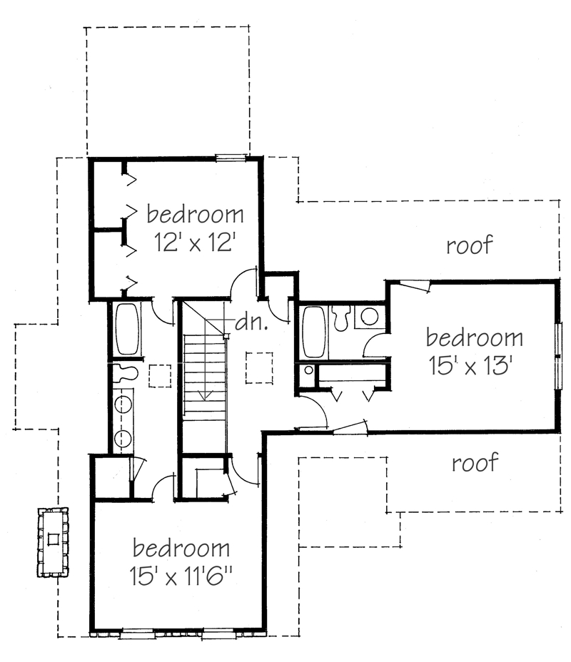 Piedmont House Upper Floor