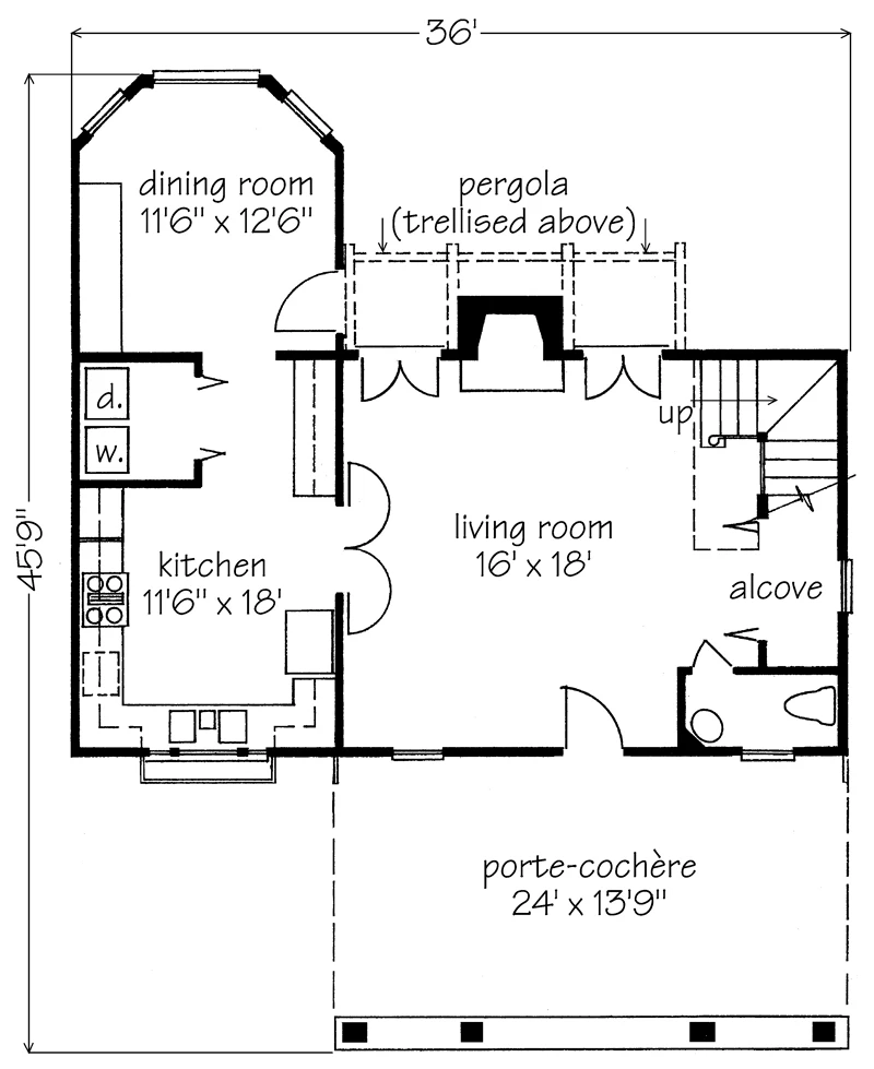 Victorian Cottage Main Floor