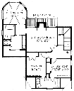Victorian Cottage Upper Floor