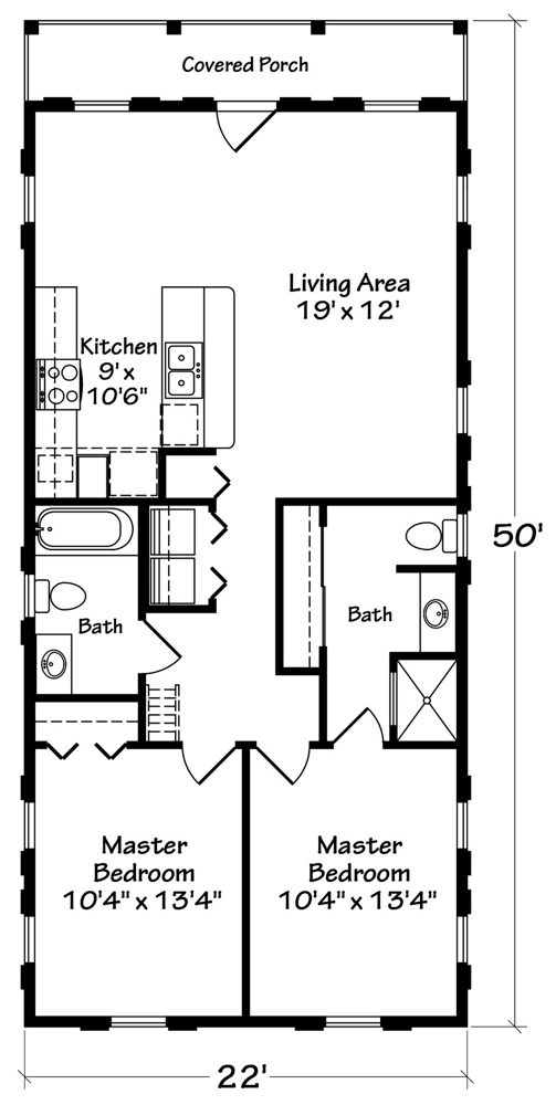 Mango Cottage Main Floor