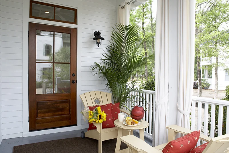 Sugarberry Cottage Photo Side Porch