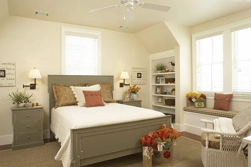 Sugarberry Cottage Photo Secondary Bedroom Front