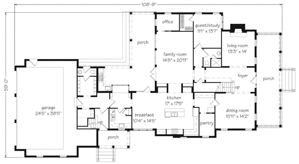 Colonial Chase Main Floor