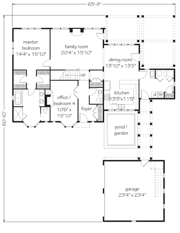 Brookside Cottage Main Floor