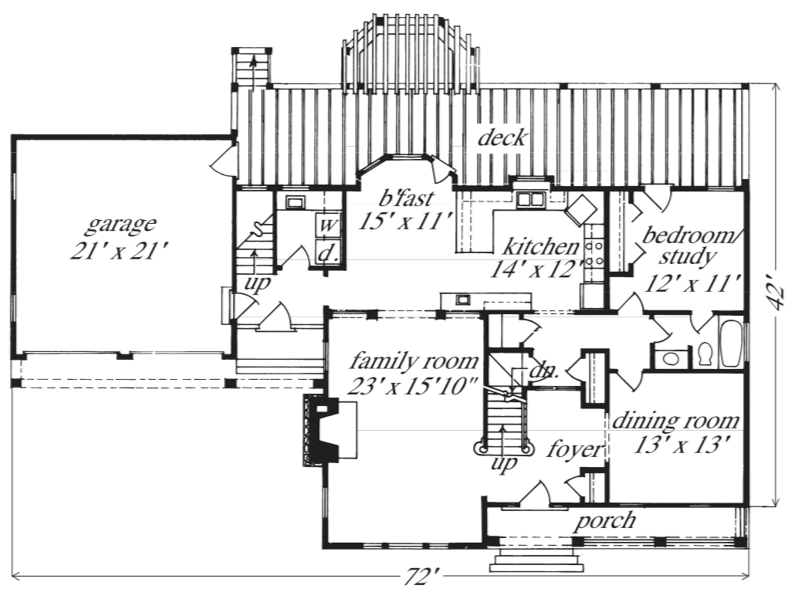 Saddlebrook House Main Floor