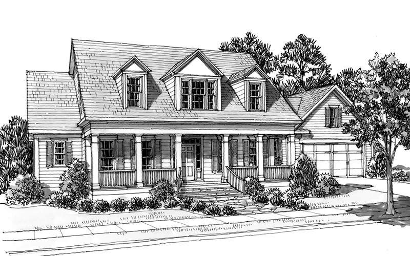 Seven Pines Front Rendering