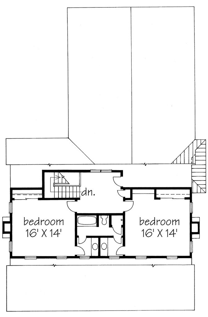 Texas-Style Farmhouse Upper Floor