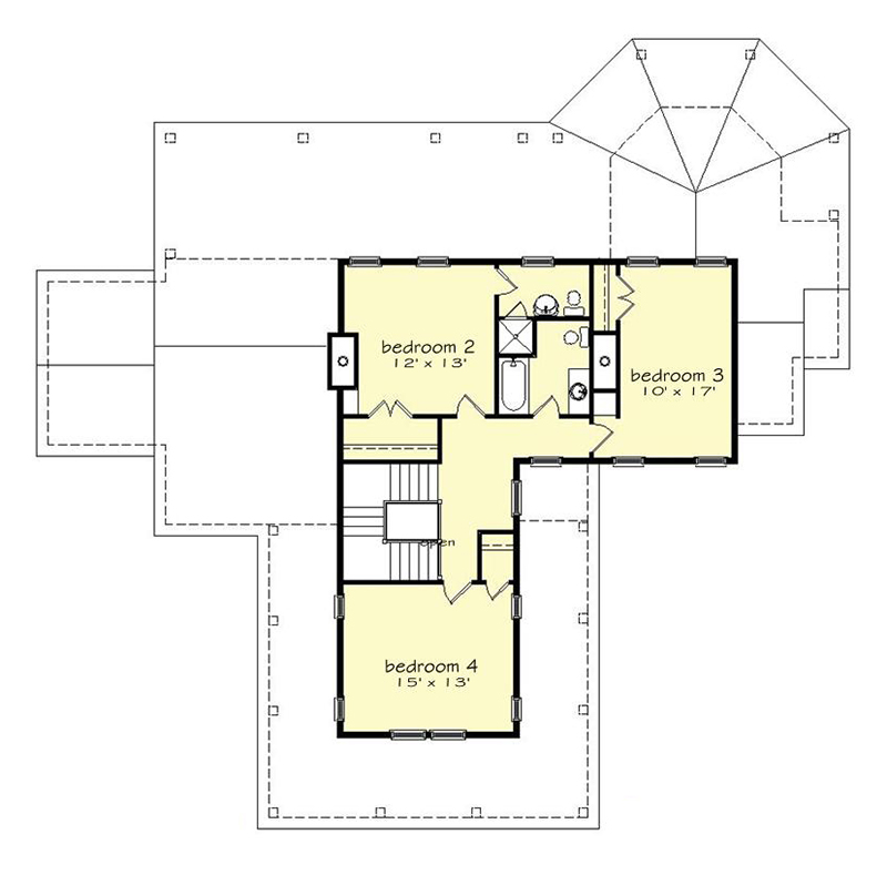 The Homesteader Upper Floor