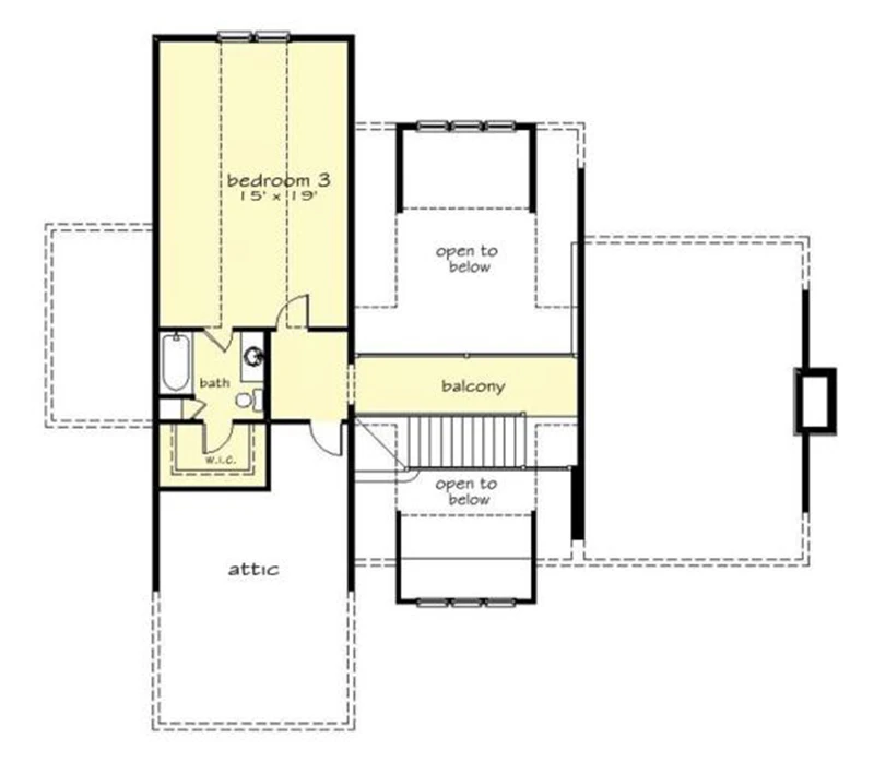 Timberline Cottage Upper Floor